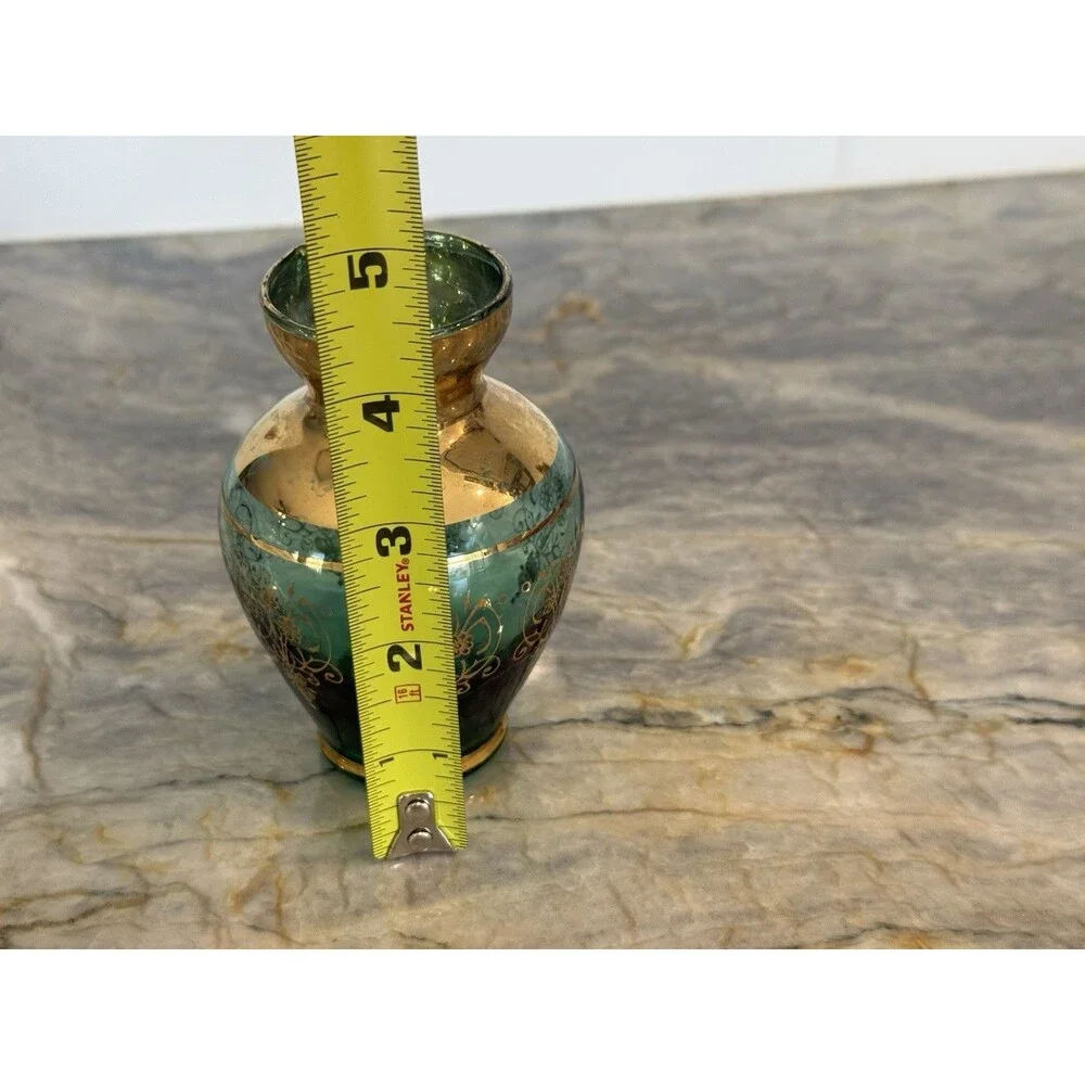 Murano vecchia emerald